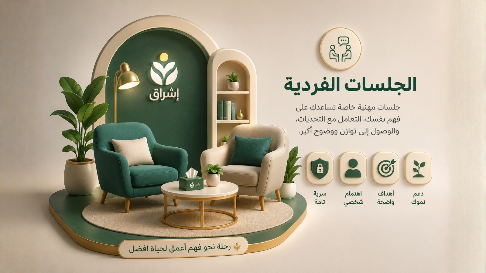 الجلسة الفردية للدعم والإرشاد