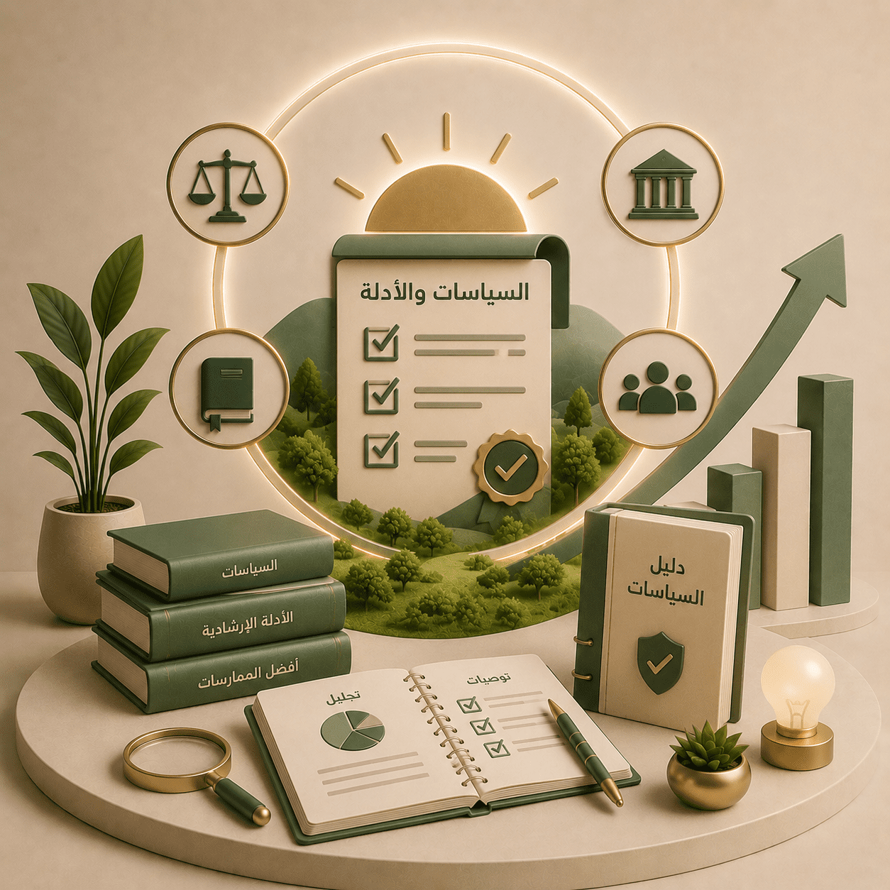 تطوير السياسات والأدلة